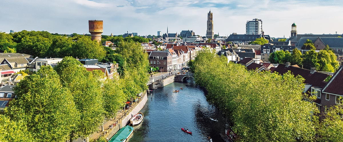 A view over Utrecht, Netherlands
